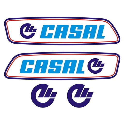 [CAS001] Kit pegatinas CASAL Azul