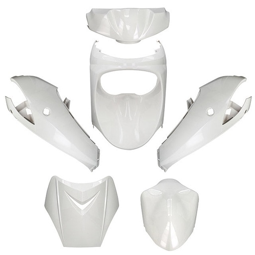 [AP55BP10.927.PW] Kit de carenados Peugeot New Vivacity 50 6 piezas blanco perla  AllPro