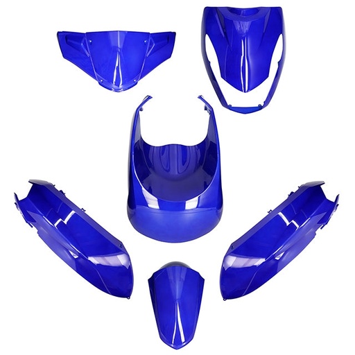 [AP55BP10.929.BL] Kit de carenados Peugeot Kisbee 50/100 6 piezas azul metálico AllPro