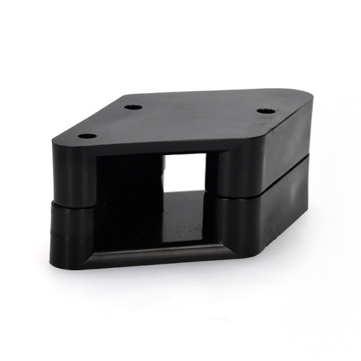 [AP55BP50.196.BK] Gomas guía cadena Derbi senda, negro Allpro
