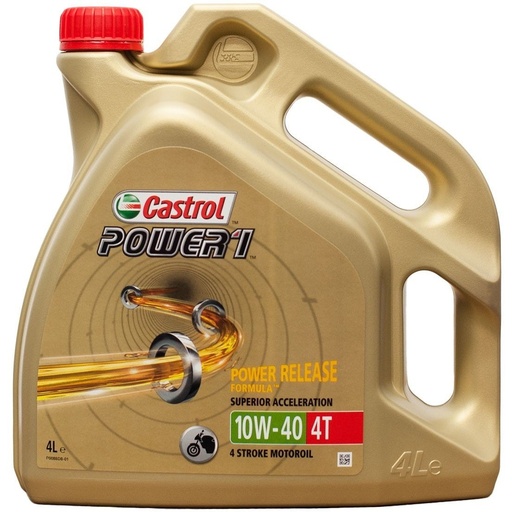 [MO4T00014] Aceite motor 2T/4T 10W40 4L Castrol Power 1