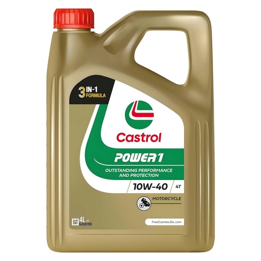 [MO4T00014] Aceite motor 2T/4T 10W40 4L Castrol Power 1