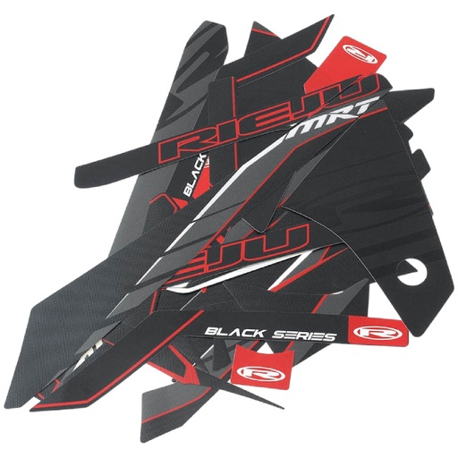 [0/000.390.5172] Juego de adhesivos Rieju MRT Pro Black Series 2018