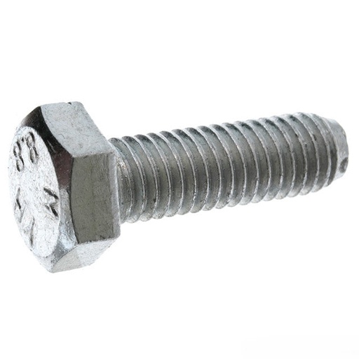 [0/000.460.0723] Tornillo Din 933 M8x25 Cal.8.8 Z/Blanco