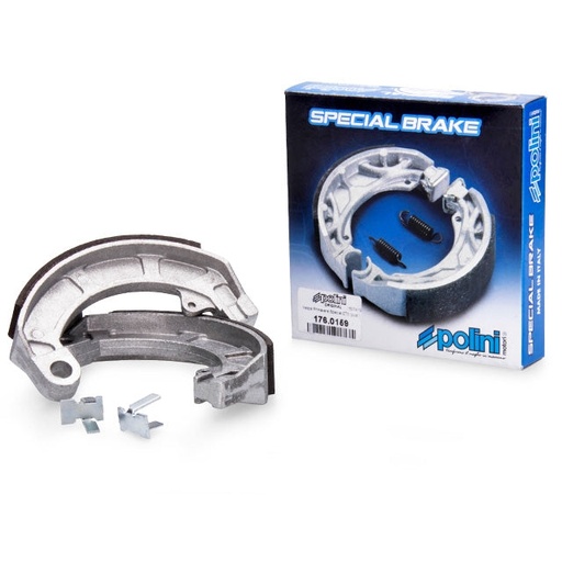 [176.0159] Zapatas freno trasero Vespa Primavera/Super/SL Polini