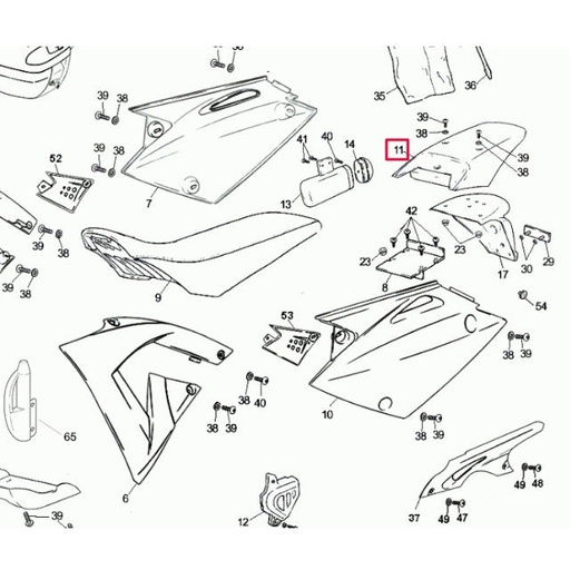 [0/000.060.5200] Colin Rieju MRX 50 azul