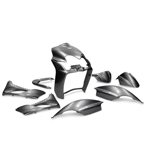 [AP55BP10.995.DG] Carenados Yamaha Jog R RR / MBK Mach G 9 piezas gris metalizado BMW AllPro