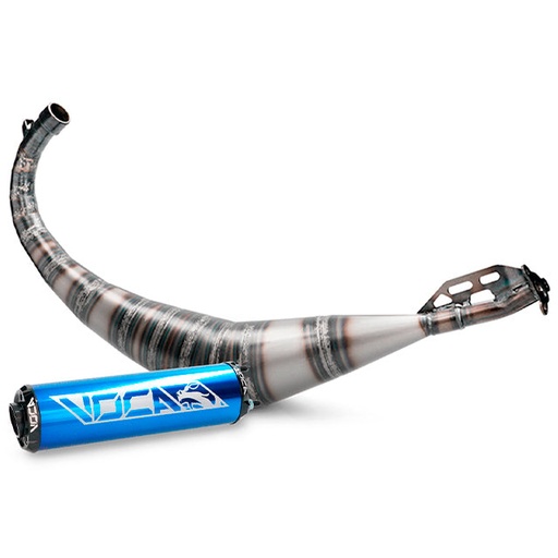 [VCR-RD25188/BLBK] Escape Minarelli AM6 VOCA Rookie 50/70cc (CE) - silenciador azul