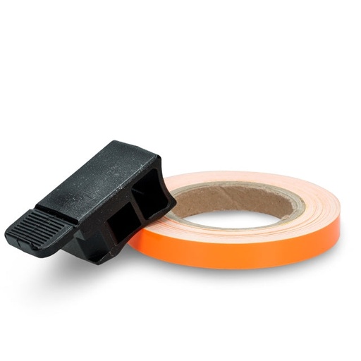 [AP99ST10.OR] Cinta adhesiva para llanta con aplicador Allpro, naranja
