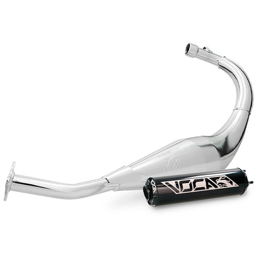 [VCR-RD15190/BKBK] Escape VOCA Chromed 50/70cc (CE), Beta RR Enduro / SM (a partir del 2012), silenciador negro