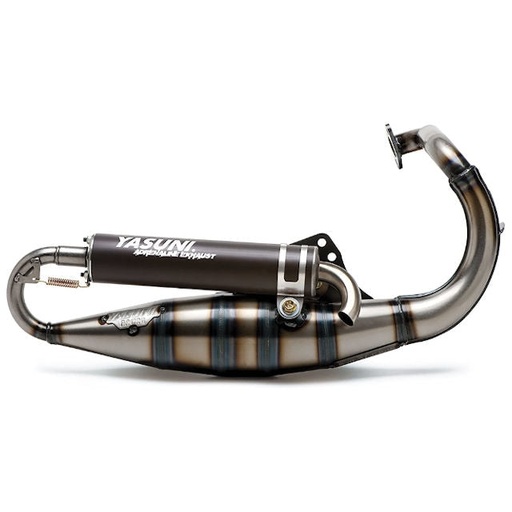 [TUB1002B] Escape Peugeot vertical Yasuni R silenciador negro