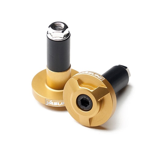 [CPE6908YE] Contrapesos manillar 28,6 Yasuni - Oro