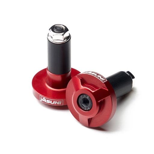 [CPE6176RE] Contrapesos manillar 22,2 Yasuni - Rojo