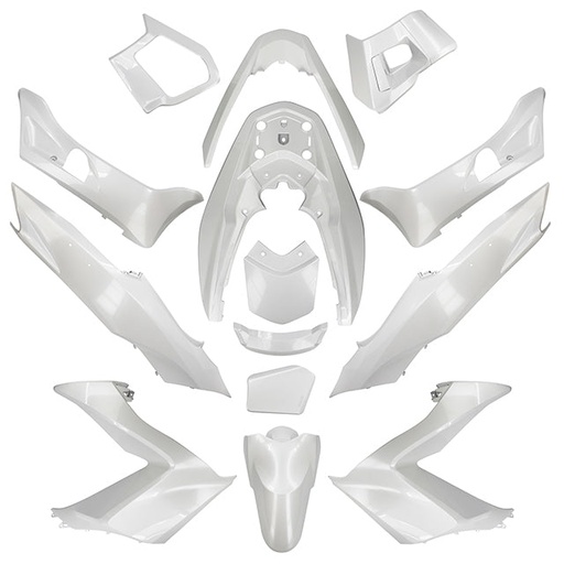 [AP55BP10.614.WP] Kit de carenados Honda PCX 2014-2017 14 piezas blanco perla NHA16P AllPro