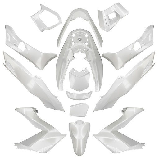[AP55BP10.614.WP] Kit de carenados Honda PCX 2014-2017 14 piezas blanco perla NHA16P AllPro