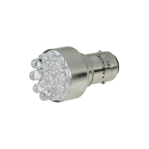 [AP50BAY15D] Bombilla BAY15D LED Blanco para piloto trasero Allpro