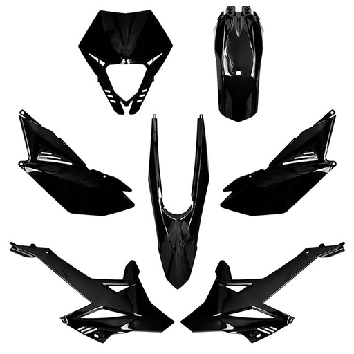 [AP55BP10.990.IBK] Carenados Beta RR 50 >12 8 piezas inyeción AllPro - Negro