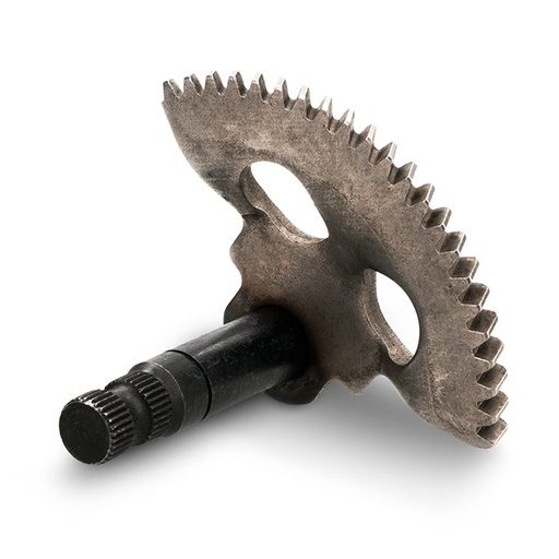 [AP45RP10.166.49] Eje de arranque pedal Minarelli Horizontal corto Allpro