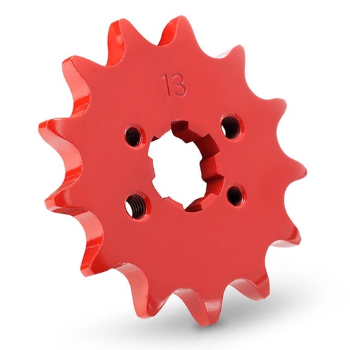 [AP80SK193.13.RE] Piñón Derbi EBE050-D50B0 Z-13 420 Allpro - Rojo
