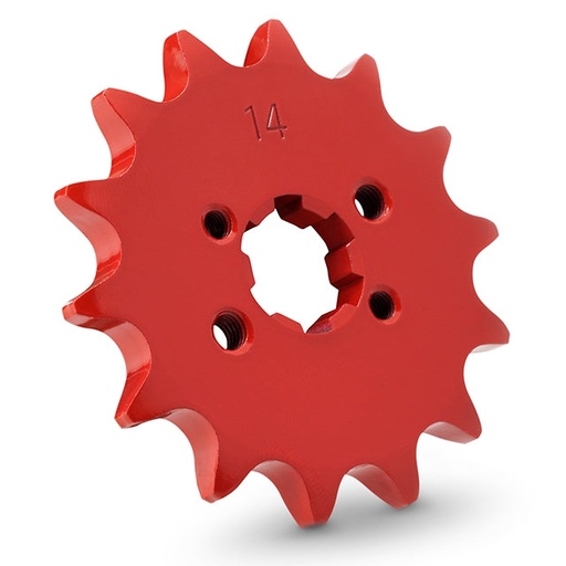 [AP80SK193.14.RE] Piñón Derbi EBE050-D50B0 Z-14 420 Allpro - Rojo