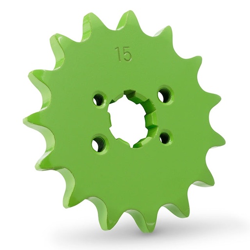 [AP80SK193.15.GR] Piñón Derbi EBE050-D50B0 Z-15 420 Allpro - Verde