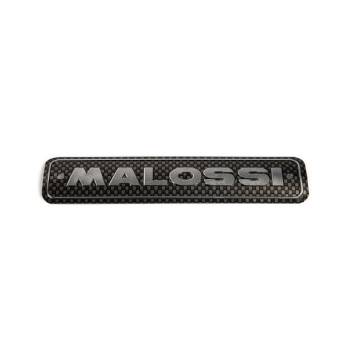 [3314136B] Placa adhesiva aluminio horizontal para escape Malossi