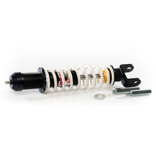 [4615218] Amortiguador trasero Vespa Primavera PX 125/150/200 Malossi RS24 Negro/Blanco