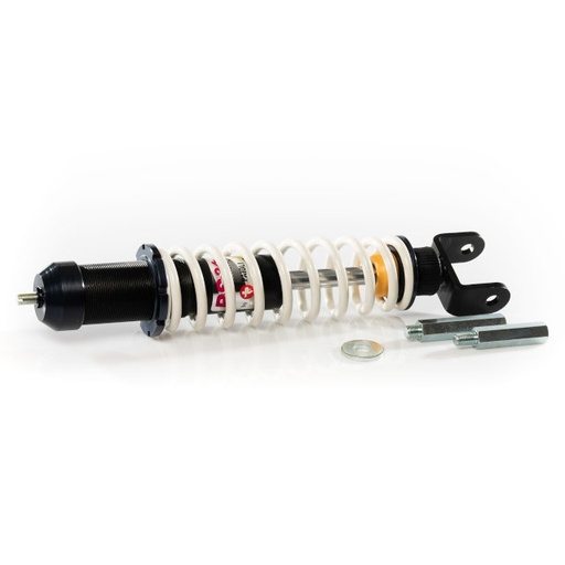 [4615218] Amortiguador trasero Vespa Primavera PX 125/150/200 Malossi RS24 Negro/Blanco