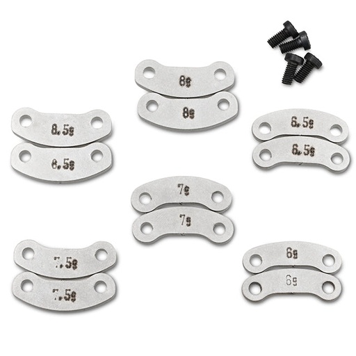 [VCR-RD60WGH.1] Juego de pesos 6-8,5 GR Variador Voca