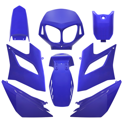 [AP55BP10.994.IBL] Carenados Derbi DRD Racing/Limited 04-10 8 plástico inyectado AllPro Azul