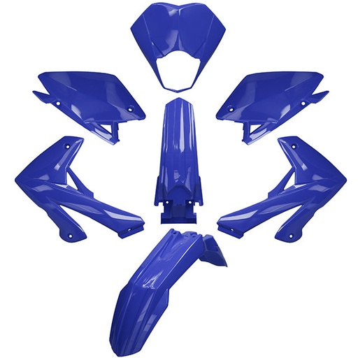 [AP55BP10.975.IBL] Carenados Rieju MRT 50 7 piezas plástico inyectado AllPro Azul