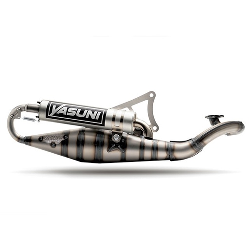 [TUB317-1] Escape Minarelli horizontal Yasuni Carrera 10 silenciador Aluminio