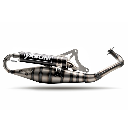 [TUB317-3C] Escape Piaggio Scooter Yasuni Carrera 10 - Silenciador carbono