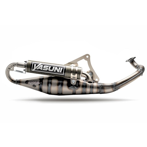 [TUB317-4CK] Escape Peugeot Scooter Yasuni Carrera 10 - Silenciador kevlar