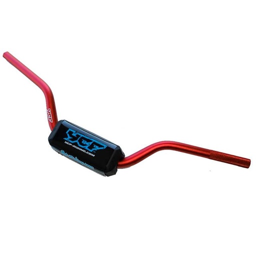 [GASB-RD] Manillar Bajo 28.6mm Pitbike YCF L.740mm - Rojo
