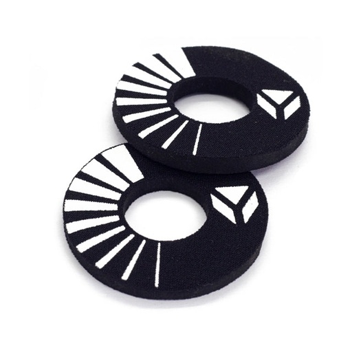 [DONUTZ-02-BK] Donuts Puños Ø25xØ55x5mm 2U. YCF - Negro