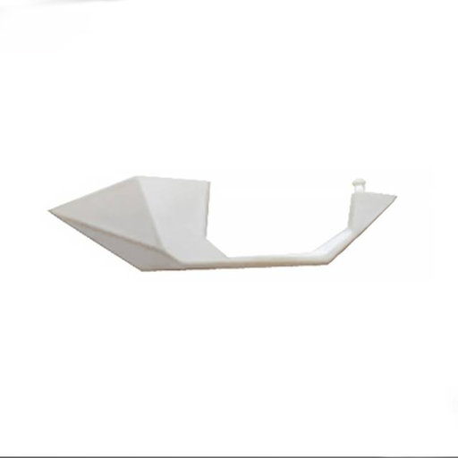 [YC110-0214-01-WH] Guía latiguilla de freno >2014 Pitbike YCF - Blanco