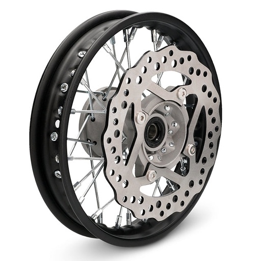 [YC110-0601-0801] LLanta delantera 1.4x10" con disco Pitbike YCF >2020