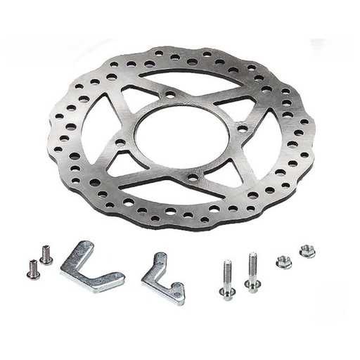 [KS2] Disco de freno delantero Ø240mm SM con soportes Pitbike YCF