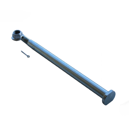 [YC110-11-075] Eje rueda trasera + tuerca M14 L.230mm Pitbike YCF YCF Factory basculante alu