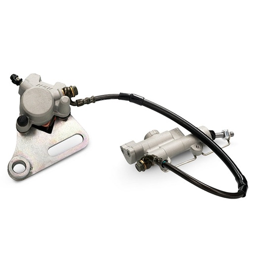 [YC110-12012-2401] Freno trasero completo 1 piston L.465mm Pitbike YCF Pilot / SM 150