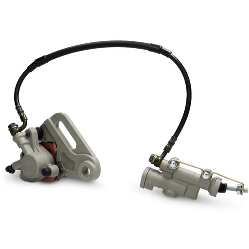 [YC110-1212-11] Freno trasero completo 1 piston Ø10/10 L.505 Pitbike YCF