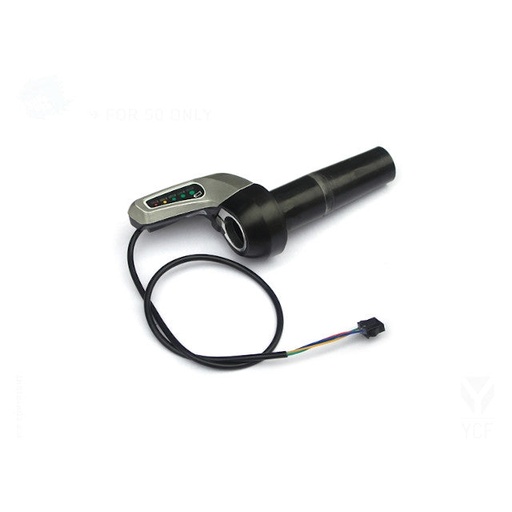 [YC50-0138-01] Mando de gas Pitbike YCF 50E