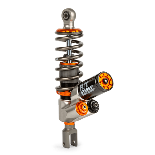 [S6-14616606] Amortiguador trasero Minarelli horizontal Yamaha Aerox / Jog / MBK Stage6 R/T MK2