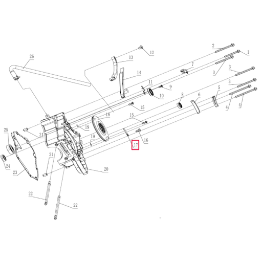 [100103247] Pletina embrague arranque Pitbike motor 190 Zongshen