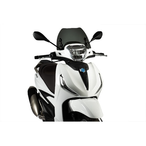 [4519027] Cúpula Piaggio Beverly HPE 300/400 ie 4T E5 21> Malossi Sport ahumado oscuro