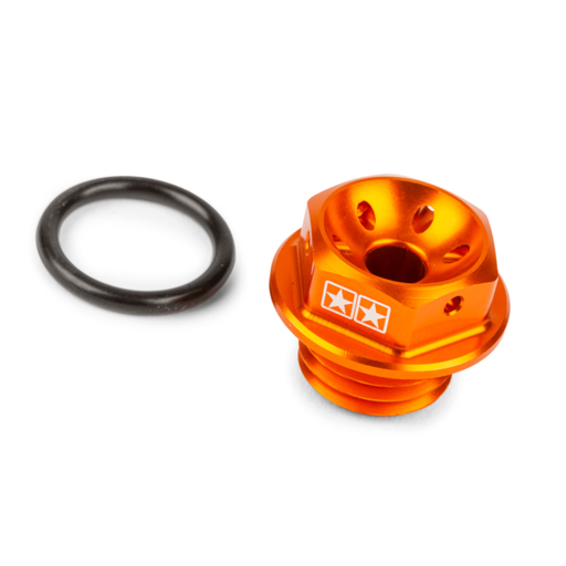 [S6-SSP142/OR] Tapón de aceite Minarelli AM6 Stage6 - Naranja