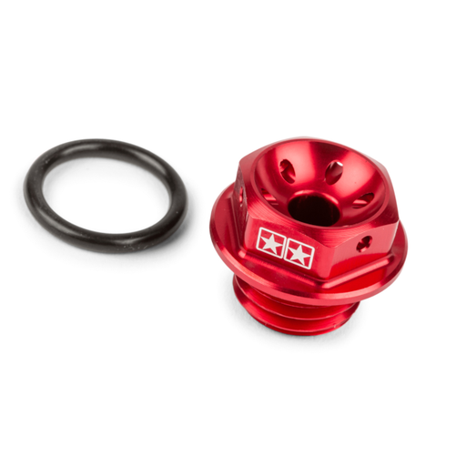 [S6-SSP142/RE] Tapón de aceite Minarelli AM6 Stage6 - Rojo