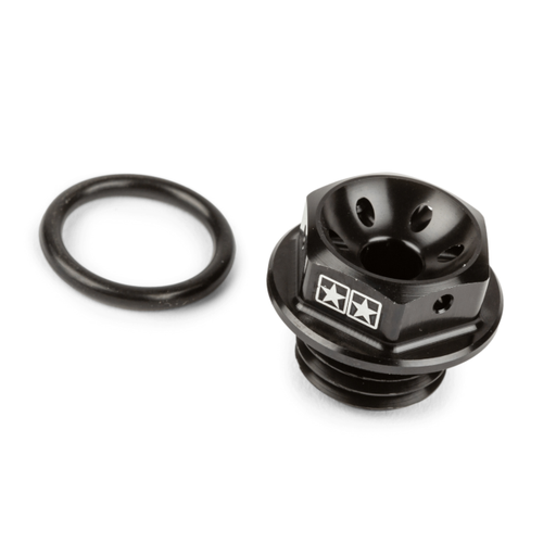 [S6-SSP142/BK] Tapón de aceite Minarelli AM6 Stage6 - Negro