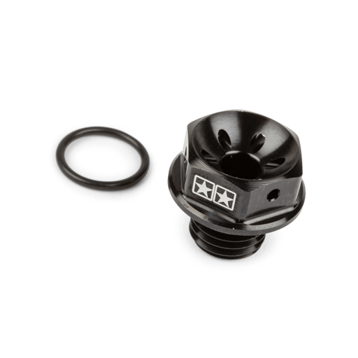[S6-SSP141/BK] Tapón de aceite Piaggio Scooter Stage6 - Negro